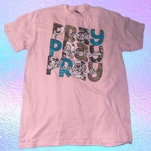 Faith based adult tee size medium